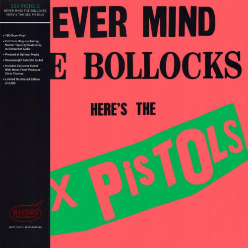 NEVER MIND THE BOLLOCKS HERE´S THE SEX PISTOLS (RHINO HIGH FIDELITY REISSUE) 