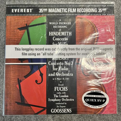 HINDEMITH - MOZART 
