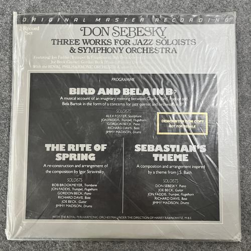 THREE WORKS FOR JAZZ SOLISTS & SYMPHONY ORCHESTRA 