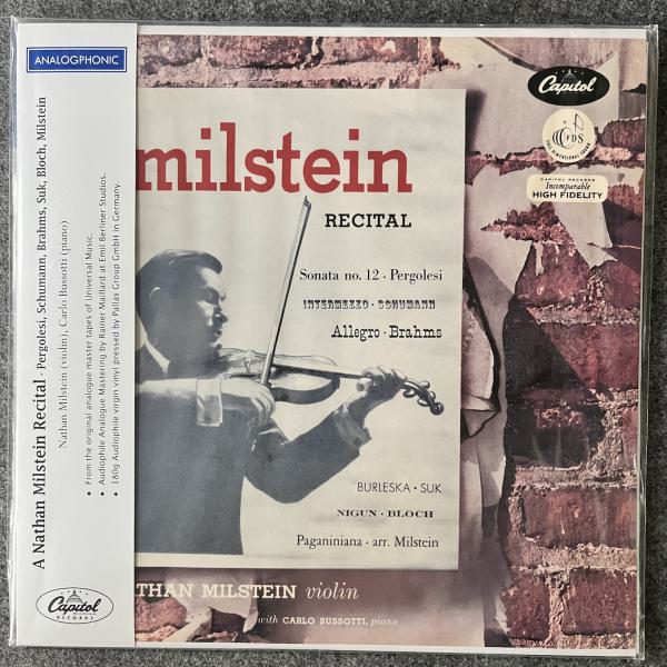 A MILSTEIN RECITAL 
