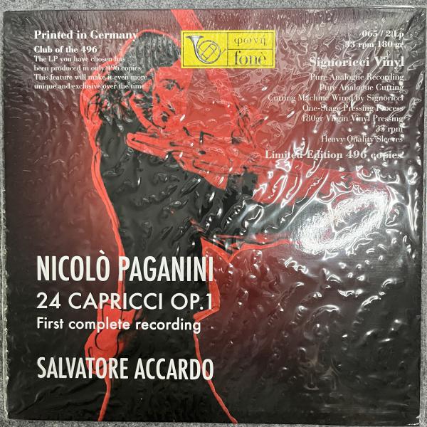 NICOLO PAGANINI - 24 CAPRICCI OP.1 