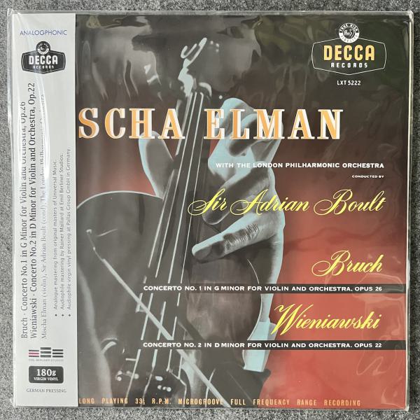 CONCERTO NO. 1 IN G MINOR FOR VIOLIN AND ORCHESTRA, OPUS 26 / CONCERTO NO. 2 IN D MINOR FOR VIOLIN AND ORCHESTRA, OPUS 22 