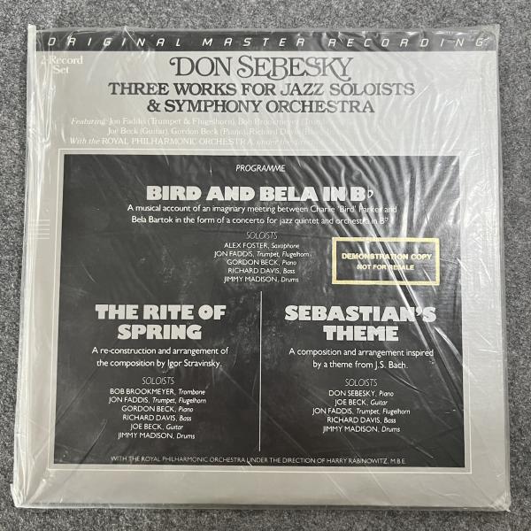 THREE WORKS FOR JAZZ SOLISTS & SYMPHONY ORCHESTRA 