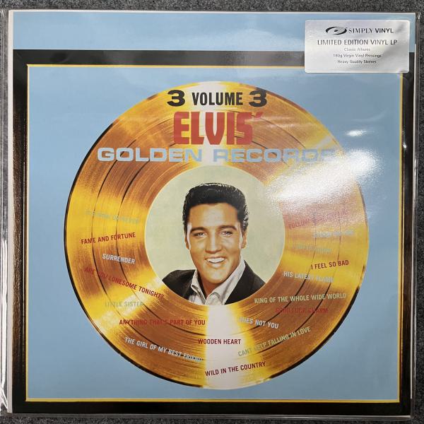 ELVIS` GOLDEN RECORDS VOLUME 3 