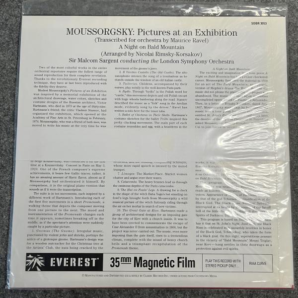 MOUSSORGSKY - PICTURES AT AN EXHIBITION - A NIGHT AT BALD MOUNTAIN 
