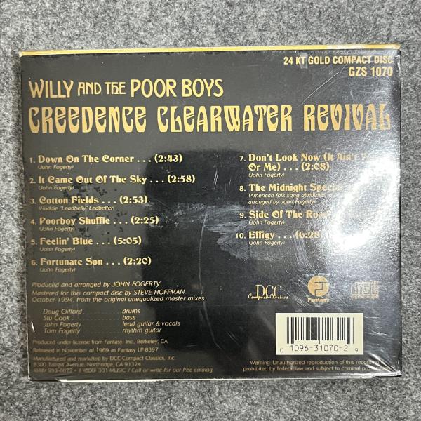 WILLY AND THE POOR BOYS 