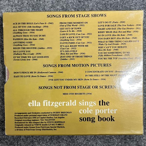 ELLA FITZGERALD SINGS COLE PORTER 