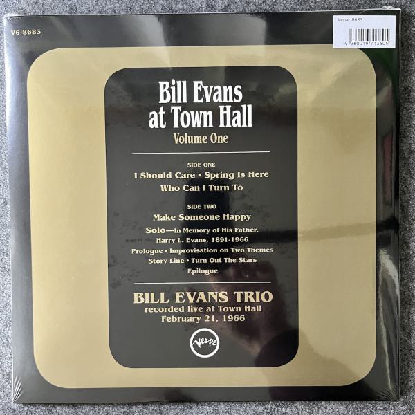 BILL EVANS AT TOWN HALL 