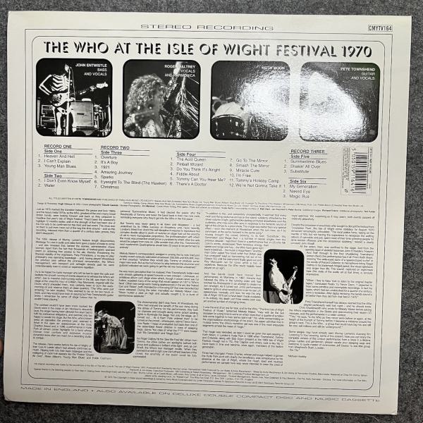 LIVE AT THE ISLE OF WIGHT FESTIVAL 1970 