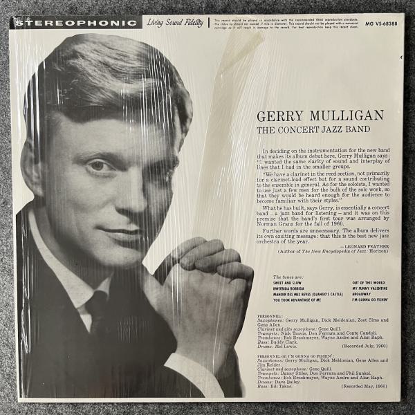 GERRY MULLIGAN THE CONCERT JAZZ BAND 