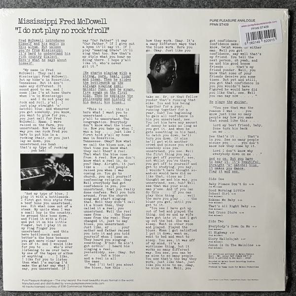 I DO NOT PLAY NO ROCK´N´ROLL 