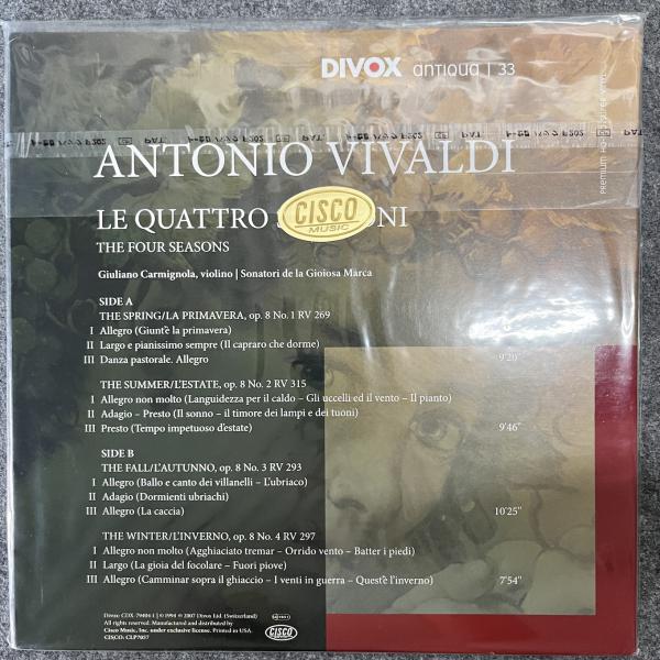 ANTONIO VIVALDI - LEQUATTRO STAGIONI - THE FOUR SEASONS 