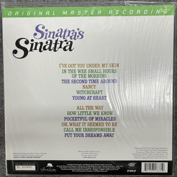 SINATAR´S SINATRA - A COLLECTION OF FRANK´S FAVORITES 