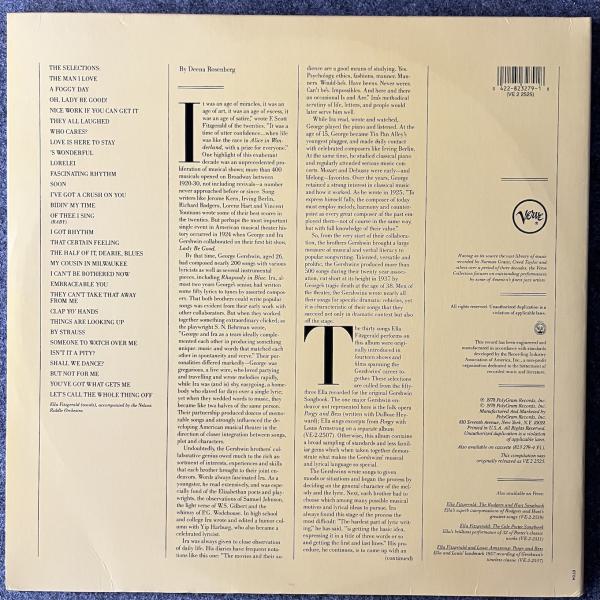 THE GEORGE & IRA GERSHWIN SONGBOOK 