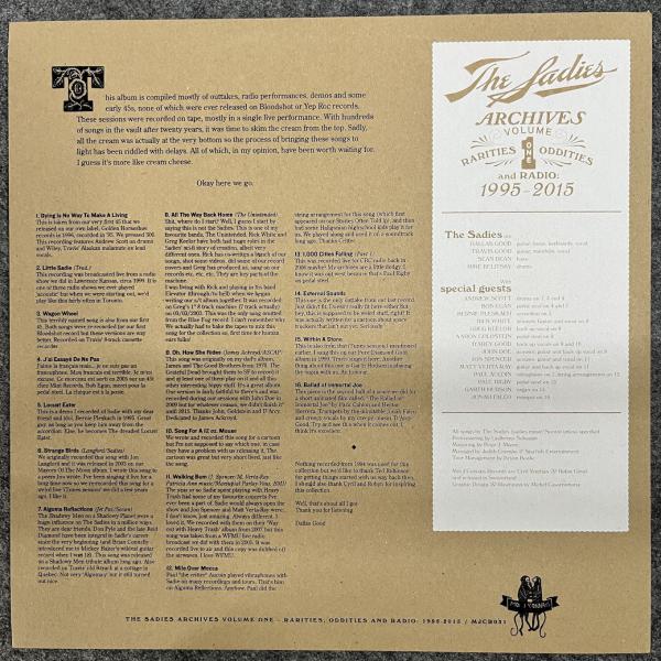ARCHIVES VOLUME 1 - RARITIES, ODDITIES AND RADIO 