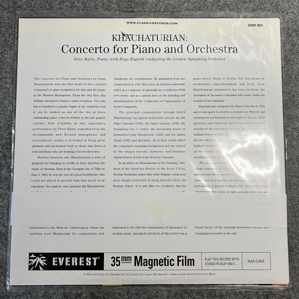 KHACHATURIAN - CONCERTO FOR PIANO 
