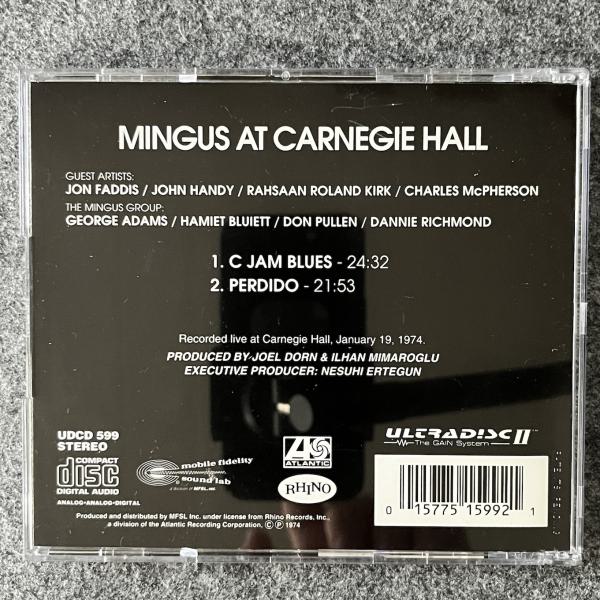 MINGUS AT CARNEGIE HALL 