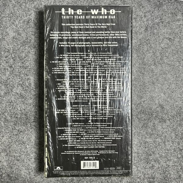 THE WHO - THIRTY YEARS OF MAXIMUM R & B 
