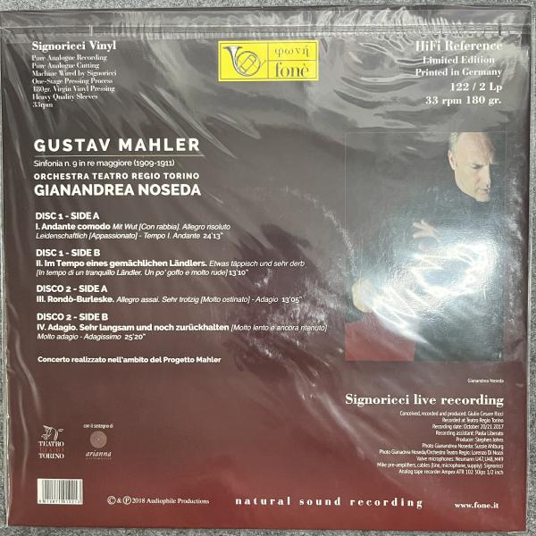 GUSTAV MAHLER - SINFONIA N.9 