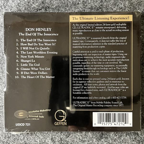 THE END OF THE INNOCENCE 