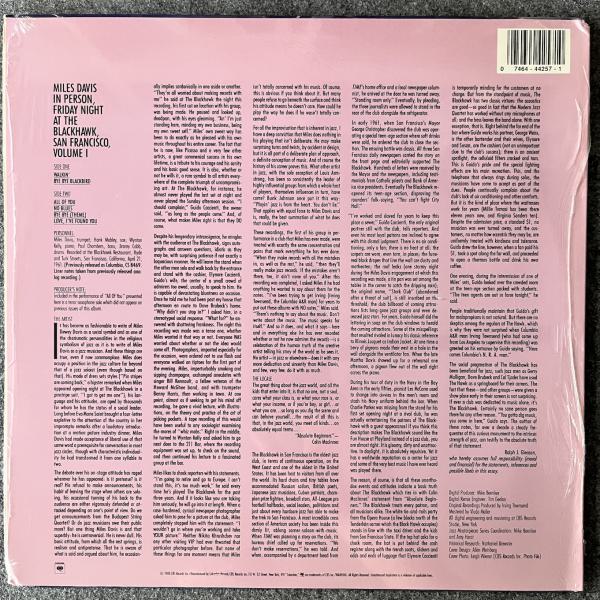 IN PERSON, FRIDAY NIGHT AT THE BLACKHAWKS, SAN FRANCISCO, VOLUME 1 