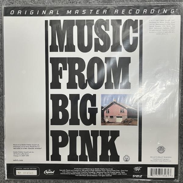 MUSIC FROM BIG PINK 