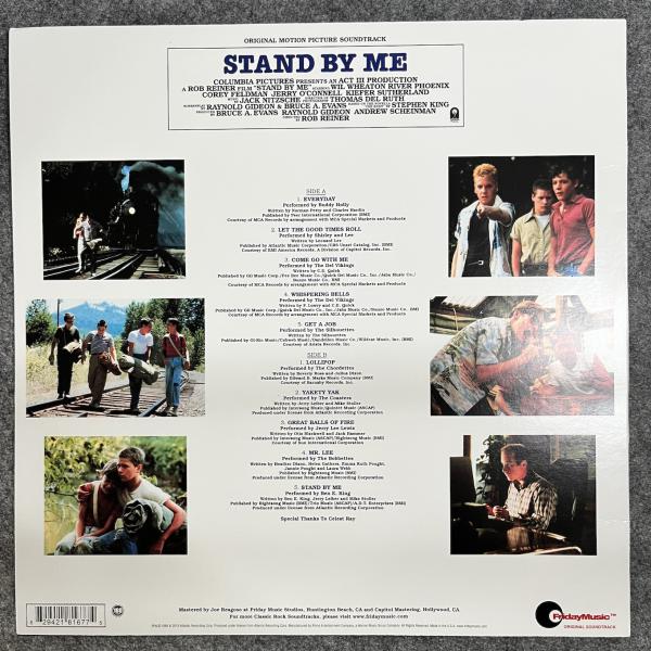 STAND BY ME - ORIGINAL MOTION PICTURE SOUNDTRACK 