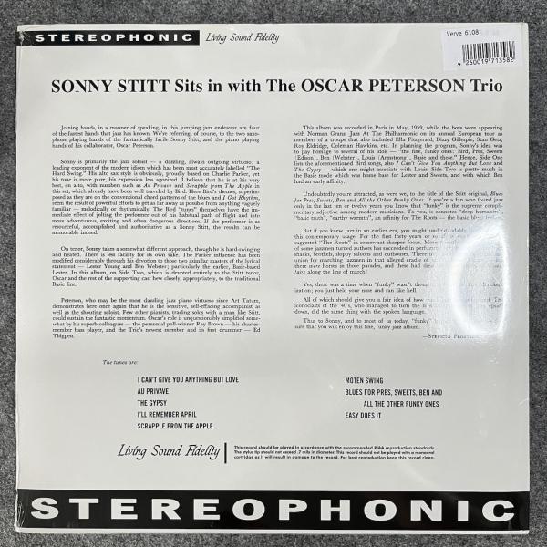 SITS IN WITH THE OSCAR PETERSON TRION 