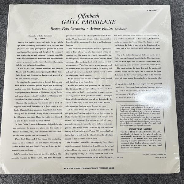 OFFENBACH - GAITE PARISIENNE 