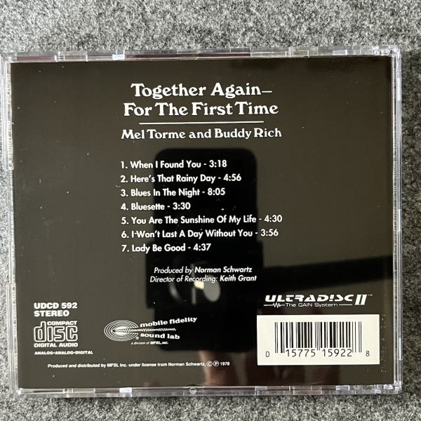 TOGETHER AGAIN FIRST TIME 