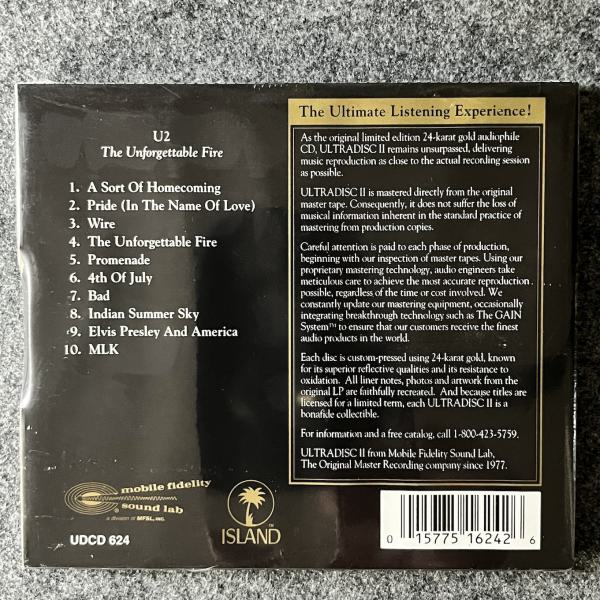 THE UNFORGETTABLE FIRE 