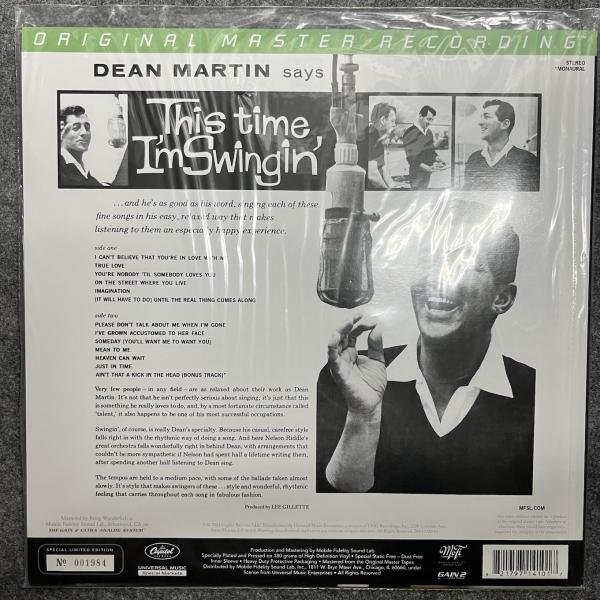 THIS TIME I´M SWINGIN´! 