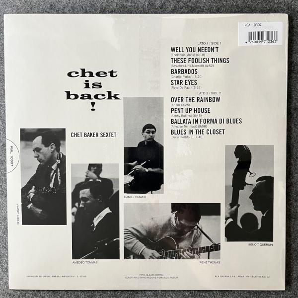 CHET IS BACK 