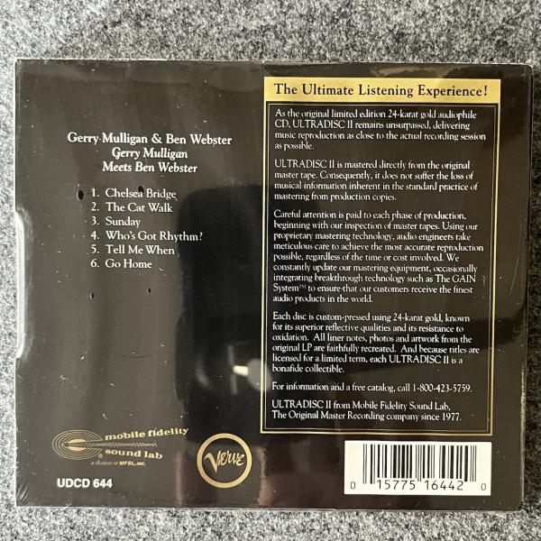 GERRY MULLIGAN MEETS BEN WEBSTER 