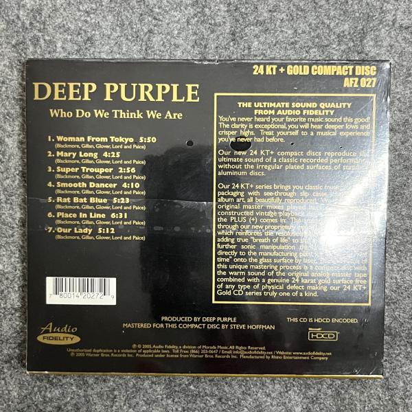 WHO DO WE THINK WE ARE 