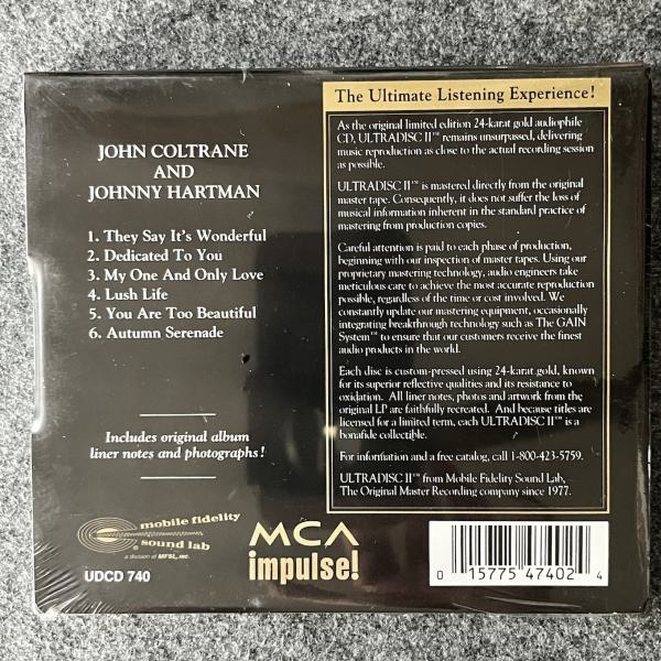 JOHN COLTRANE & JOHNNY HARTMAN 