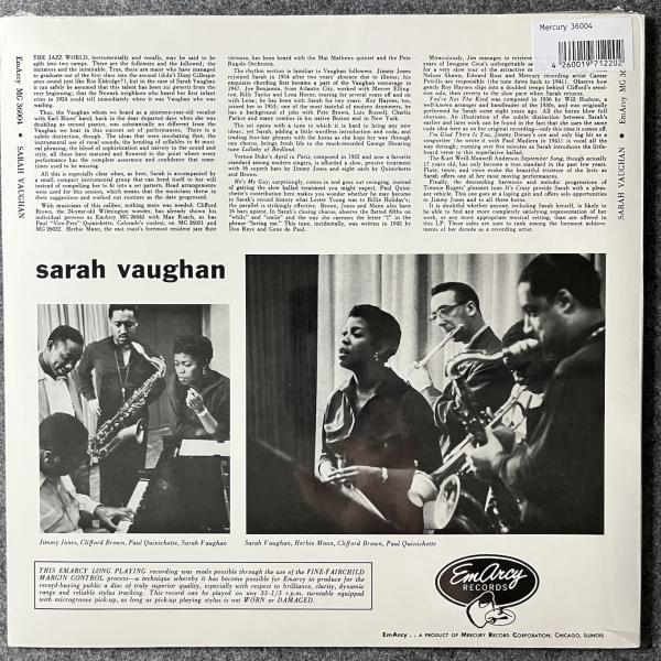 SARAH VAUGHAN 