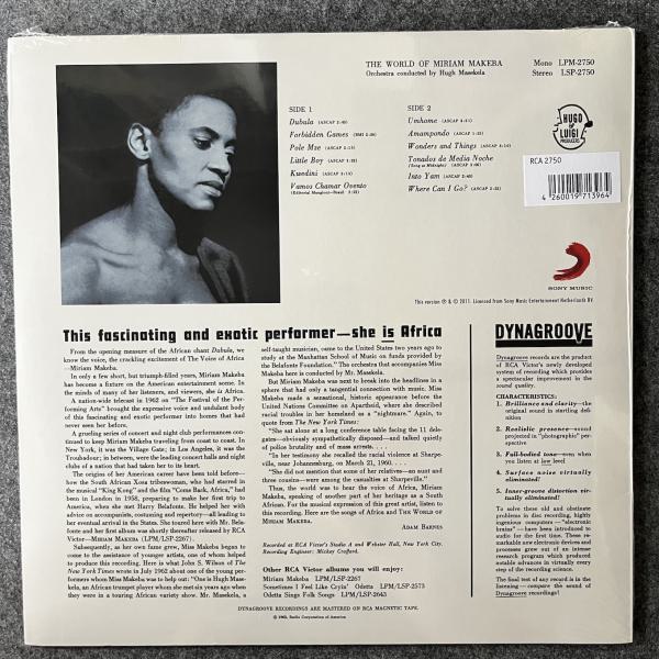 THE WORLD OF MIRIAM MAKEBA 