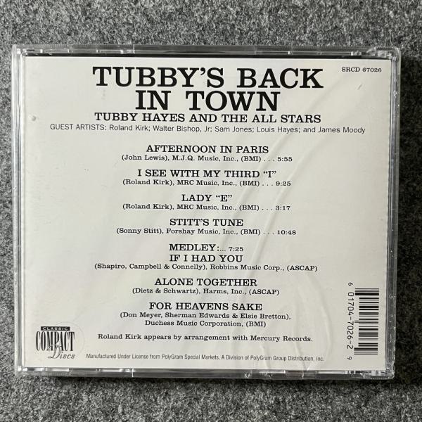 TUBBY´S BACK IN TOWN 