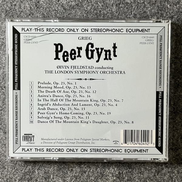 GRIEG - PEER GYNT 