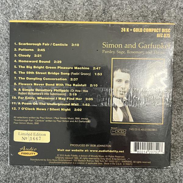 PARSLEY, SAGE, ROSEMARY AND THYME 