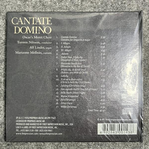 CANTATE DOMINO 