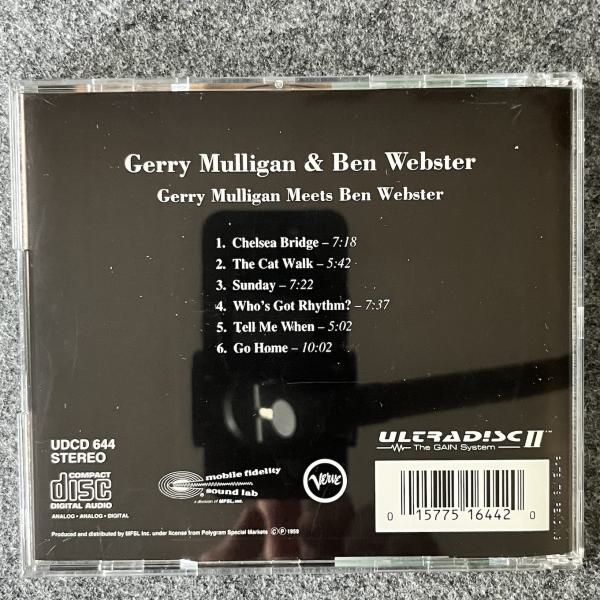 GERRY MULLIGAN MEETS BEN WEBSTER 