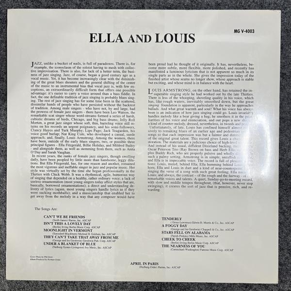 ELLA AND LOUIS 