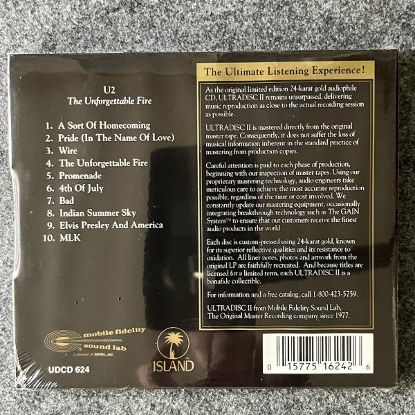 THE UNFORGETTABLE FIRE 