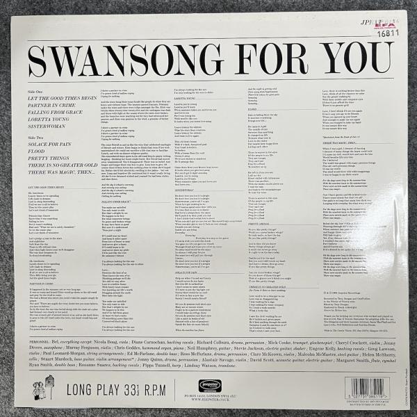 SWANSONG FOR YOU 