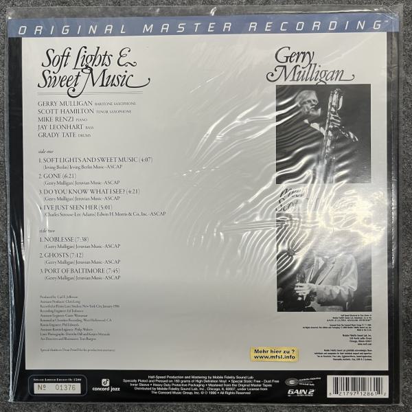 GERRY MULLIGAN MEETS SCOTT HAMILTON 