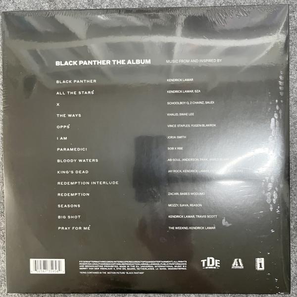 BLACK PANTHER - THE ALBUM - ORIGINAL SOUNDTRACK 