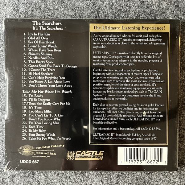 IT'S THE SEARCHERS & TAKE ME FOR WHAT I AM WORTH 