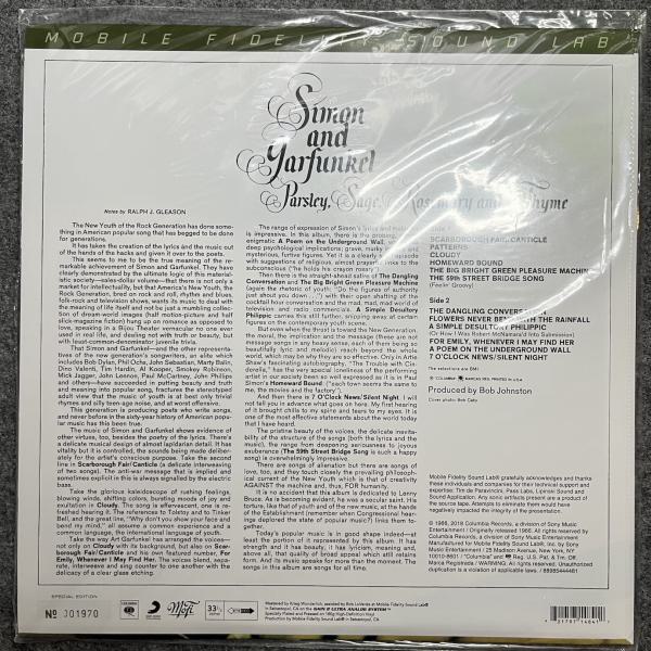 PARSLEY, SAGE, ROSEMARY AND THYME 